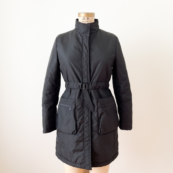 Vintage Esprit Puffer Jacket Pockets - Small - Minimalist Lightweight Warm - Picture 1 of 12